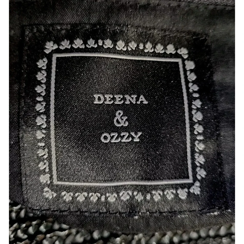 Deena &‎ Ozzy Wheat Straw Paille De Ble Shoulder Bag Golden Chain Woven - Picture 3 of 16